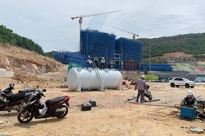 Hệ thống xử lý nước thải khu du lịch