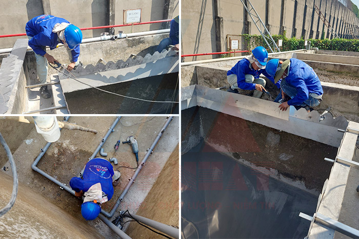 Cải tạo hệ thống xử lý nước thải