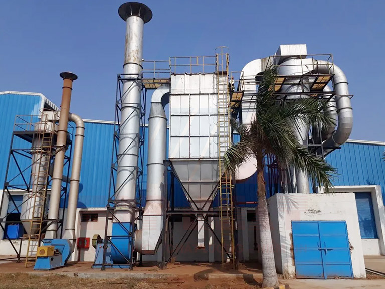 Hệ Thống Xử Lý Khí Thải Chế Biến Bột Cá