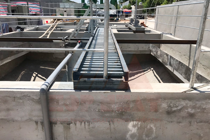 Hệ thống xử lý nước thải mụn dừa