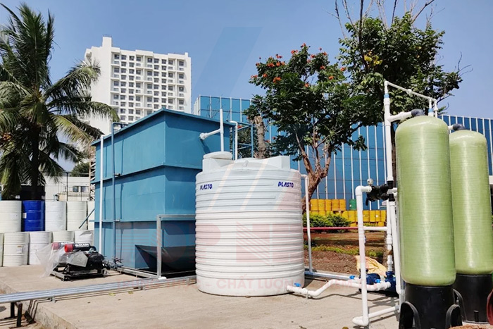 Lắp đặt module xử lý nước thải phòng khám
