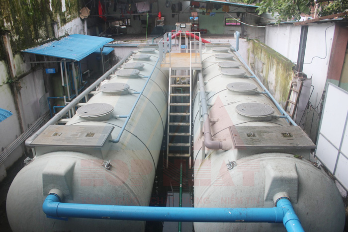 Hệ thống xử lý nước thải 30m3