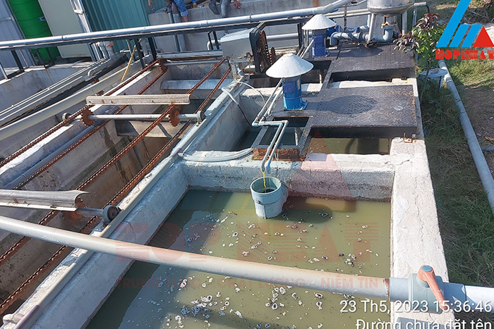 Hệ thống xử lý nước thải khu làng nghề