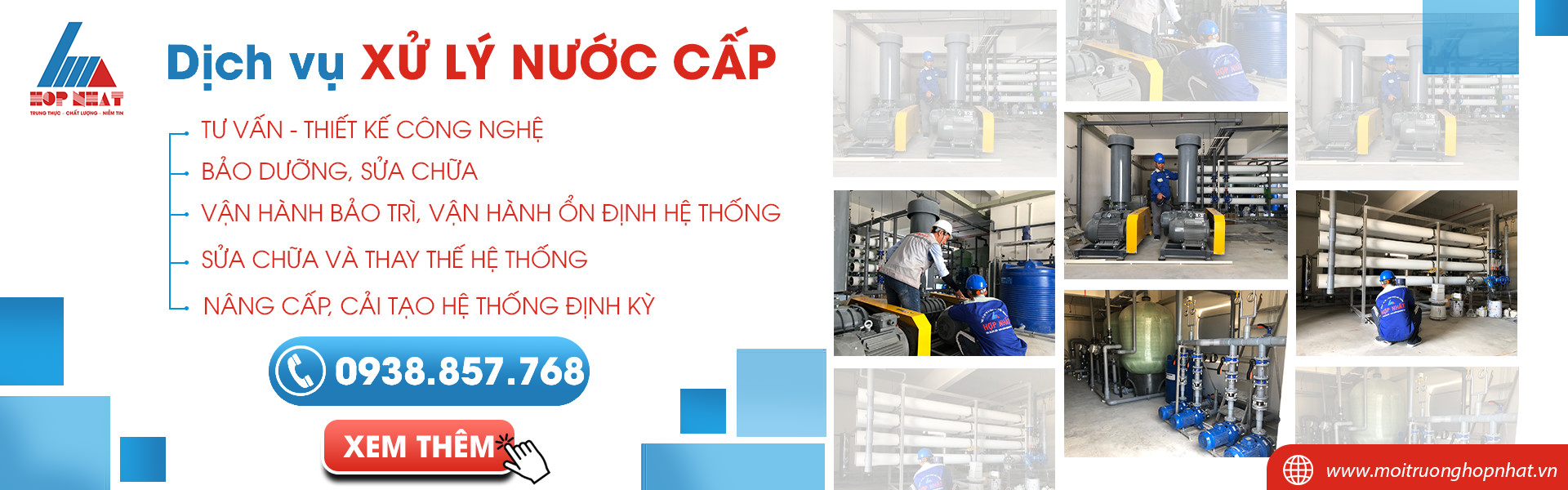 Dịch vụ xử lý nước cấp