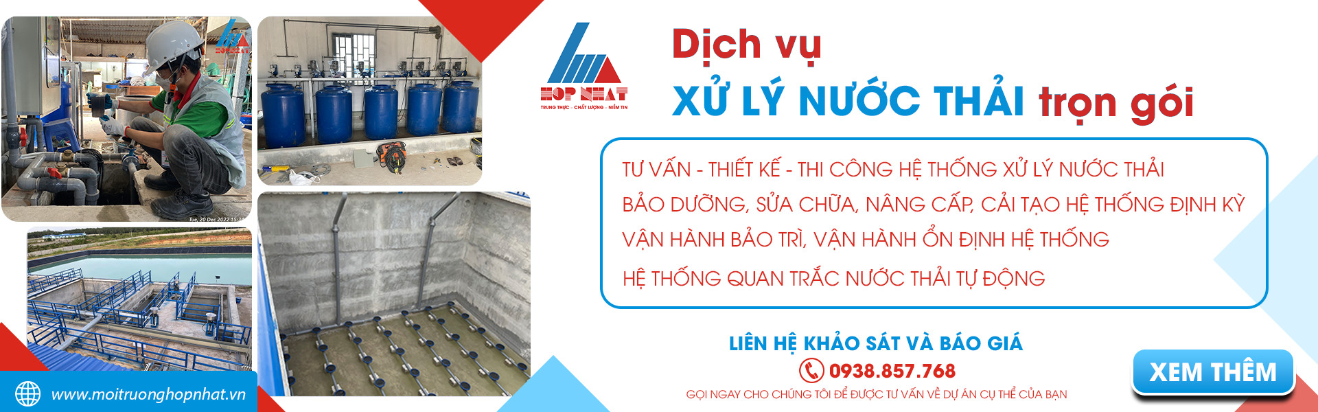Dịch vụ xử lý nước thải