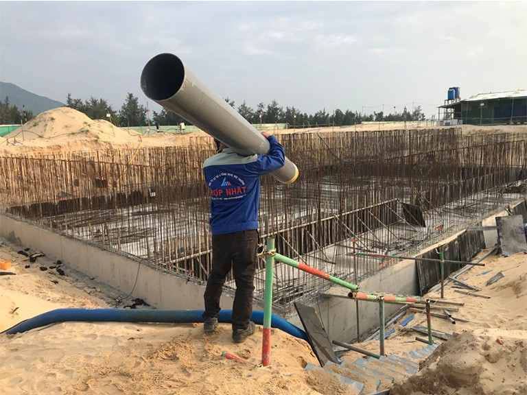 Thi công xây dựng hệ thống xử lý nước thải